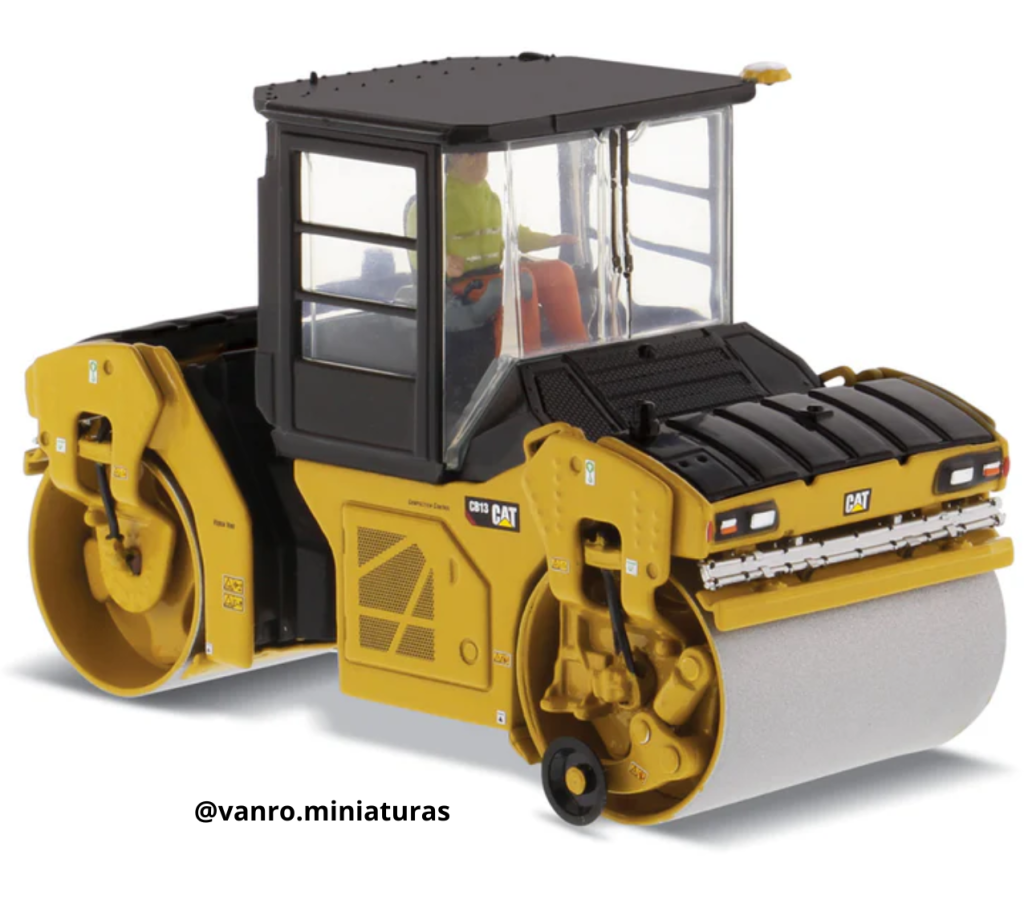 Compactador Cat. CB13 con cabina - Diecast Masters