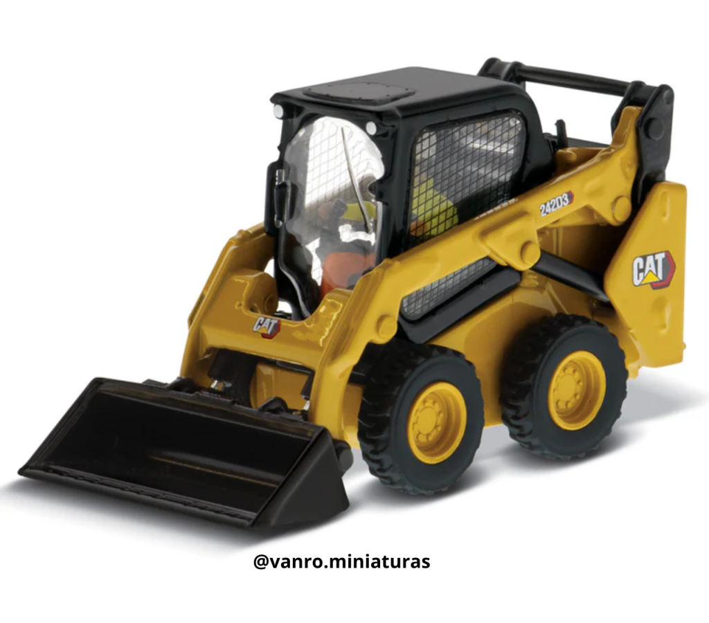 Minicargador Cat. 242D3 C/Accesorios - Diecast Masters
