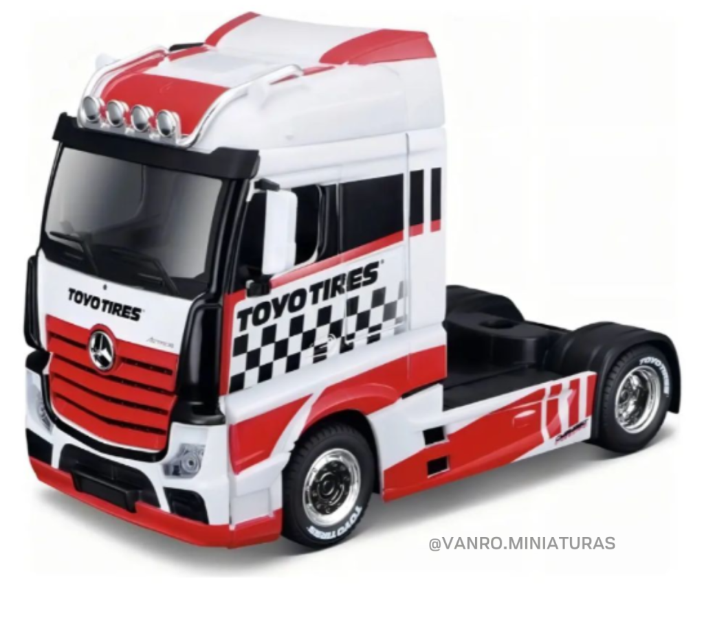 Camión Mercedes Actros Gigaspace - Bburago