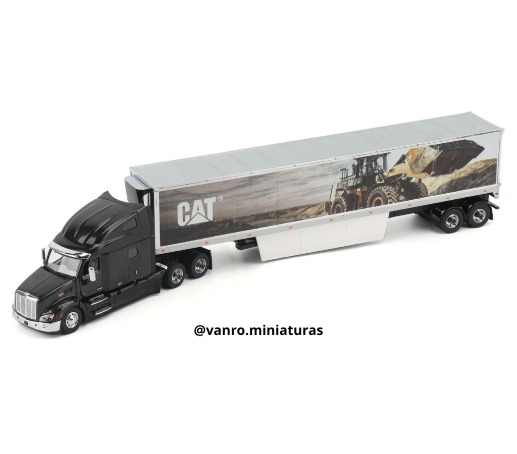 Camión Peterbilt 579 C/Mural Cat. - Diecast Masters