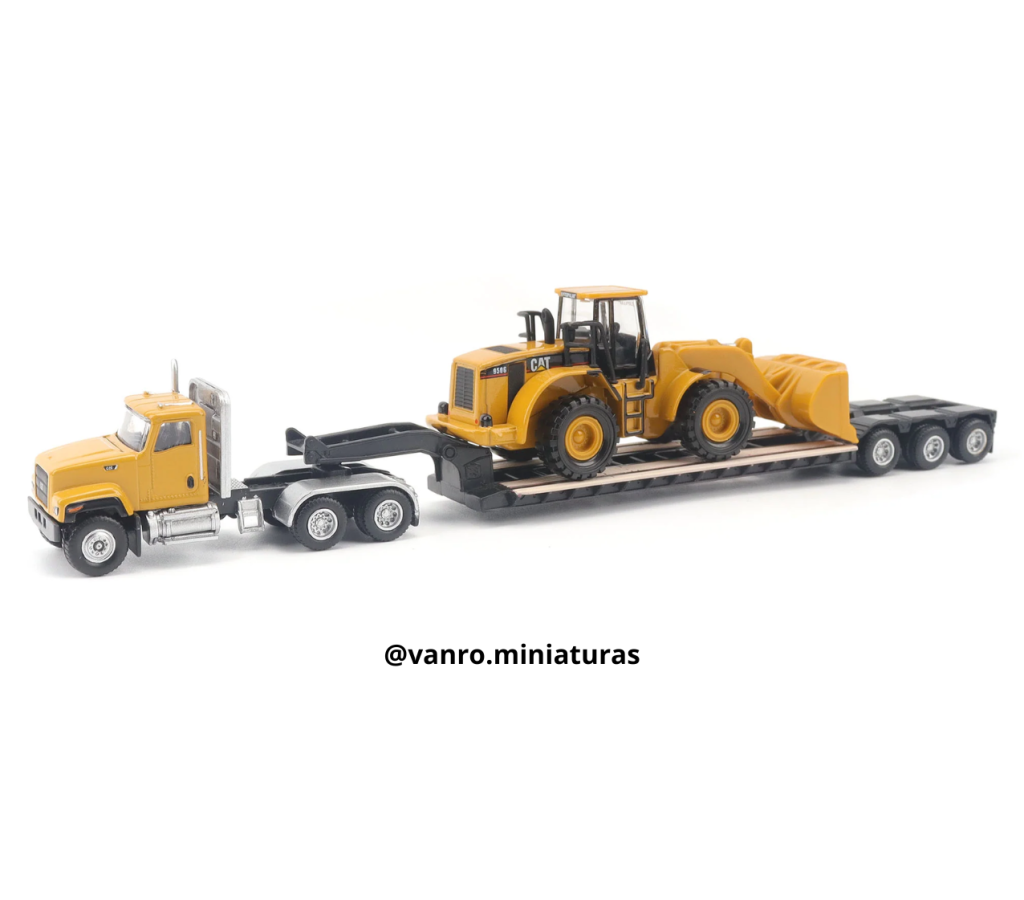 Camión Cat. CT681 C/Baja C/Cargador Frontal Cat. 950G - Diecast Masters
