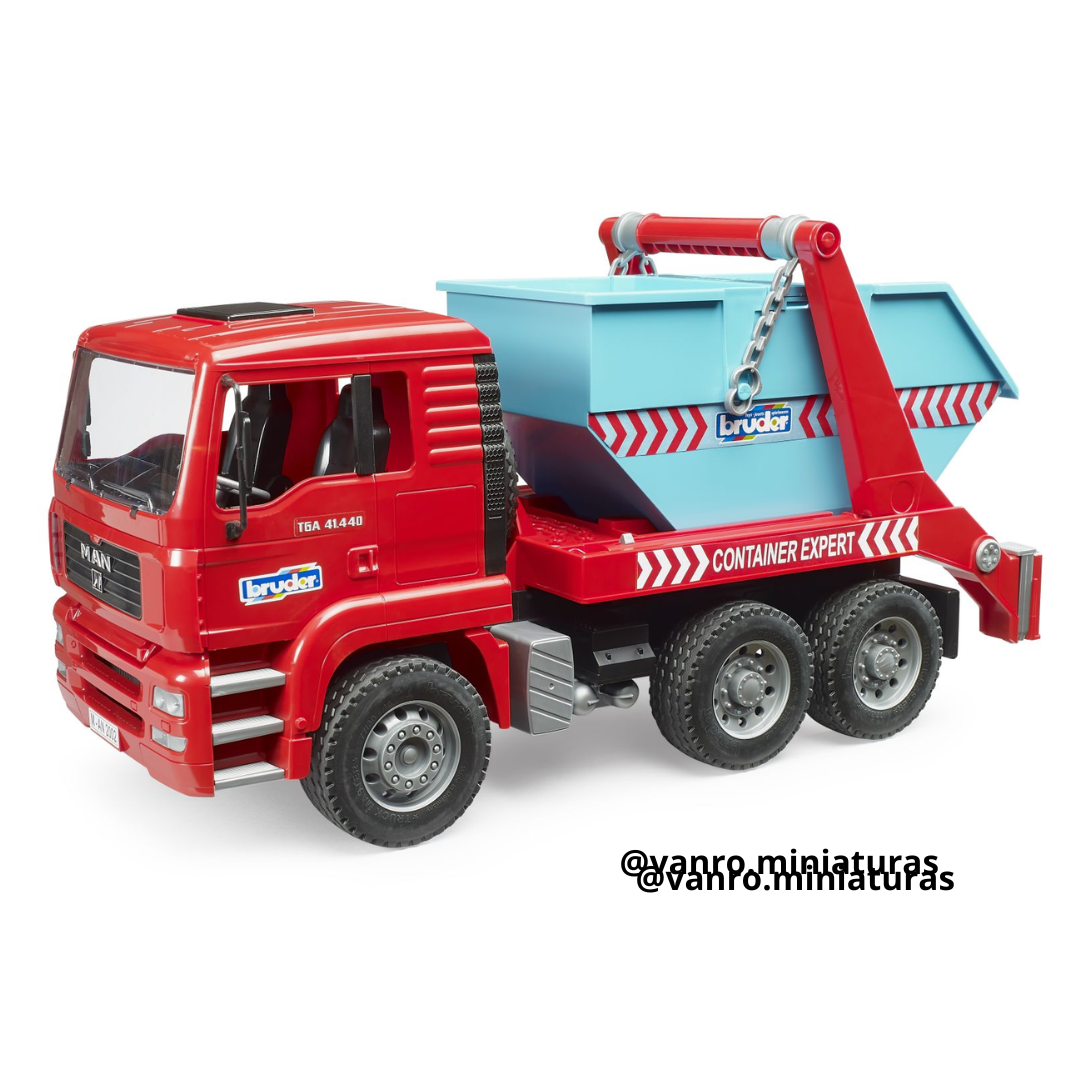 Camión portacontenedores Man TGA - Bruder Toys