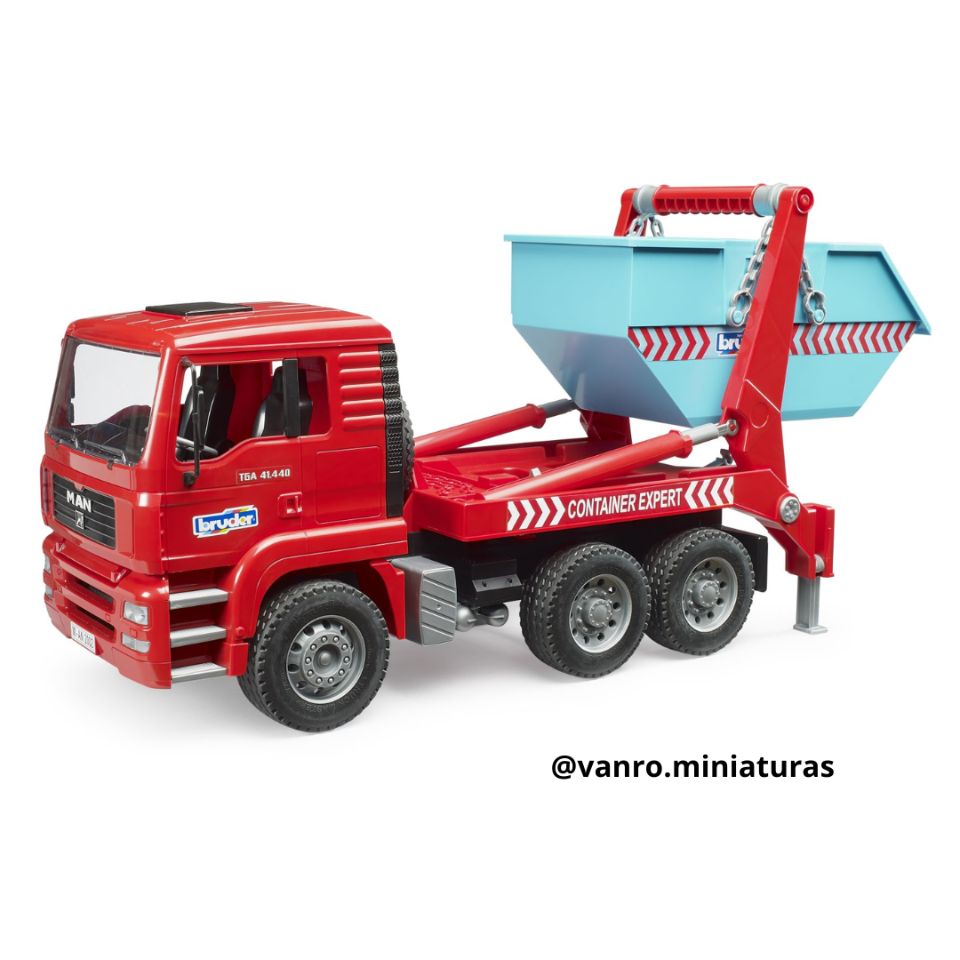 Camión portacontenedores Man TGA - Bruder Toys - Imagen 2