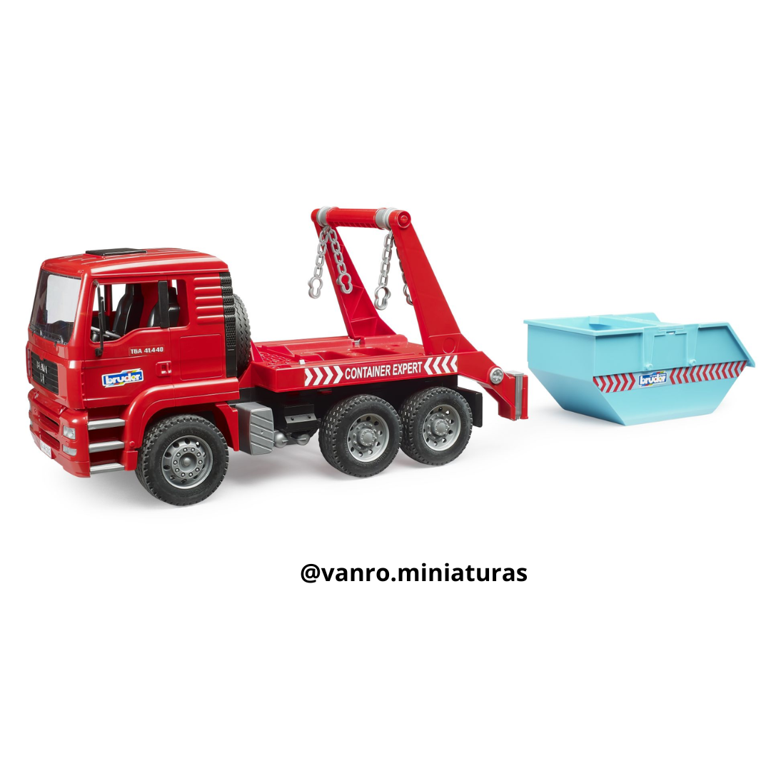 Camión portacontenedores Man TGA - Bruder Toys - Imagen 3