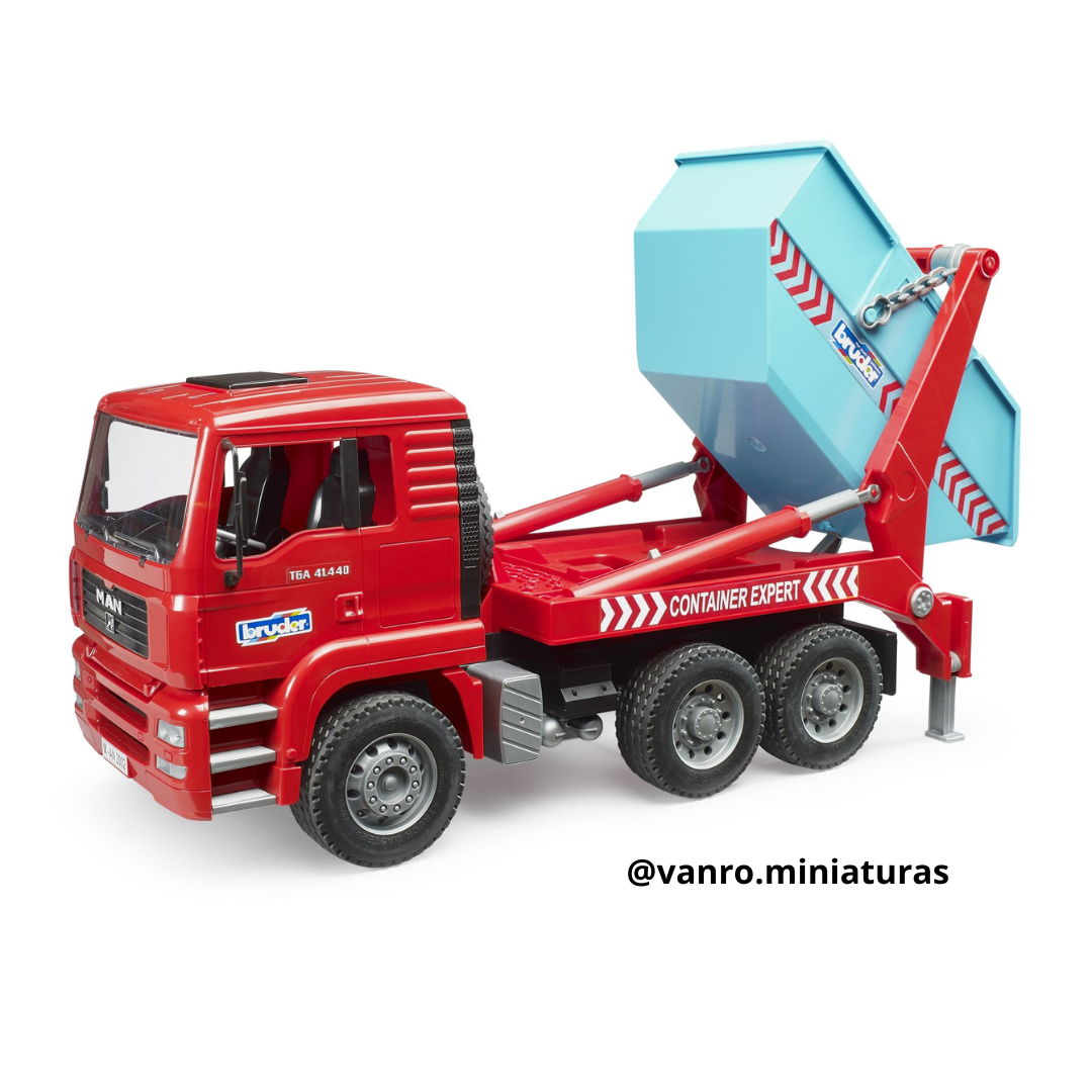 Camión portacontenedores Man TGA - Bruder Toys - Imagen 4