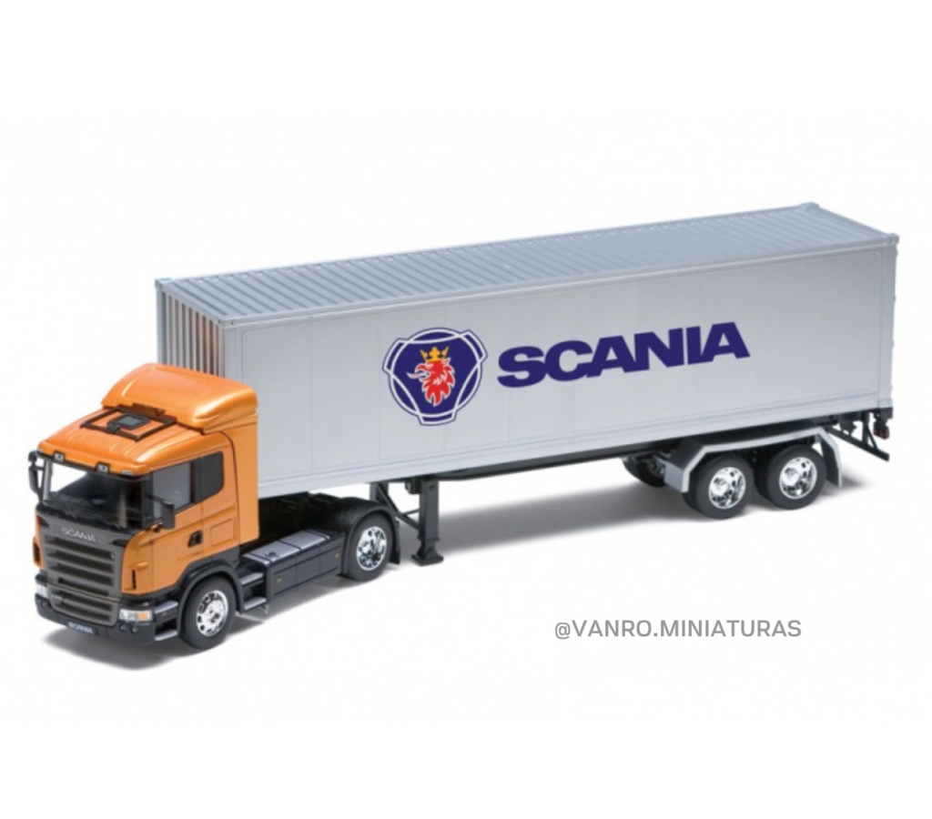 Camión Scania R470A 4×2 c/ semirremolque - Welly