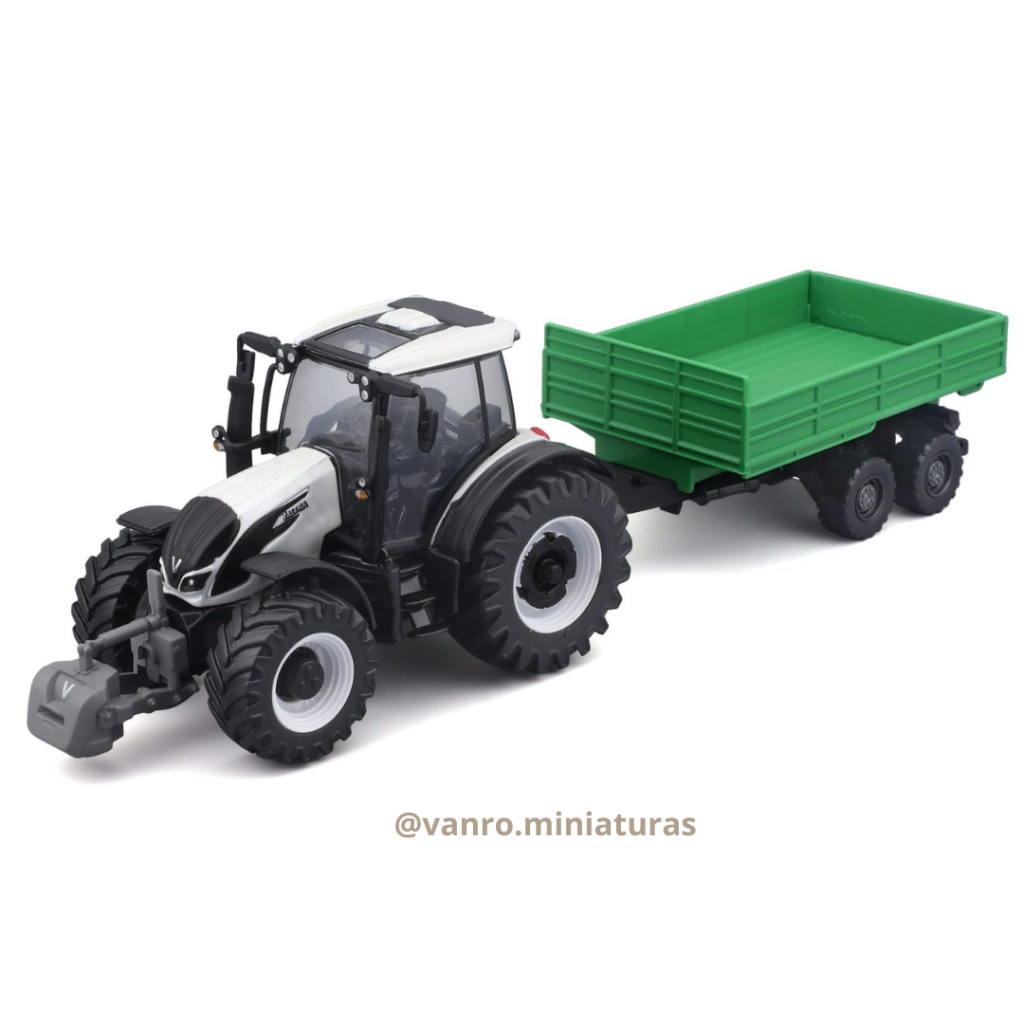 Tractor Valtra N174 c/coloso - Bburago